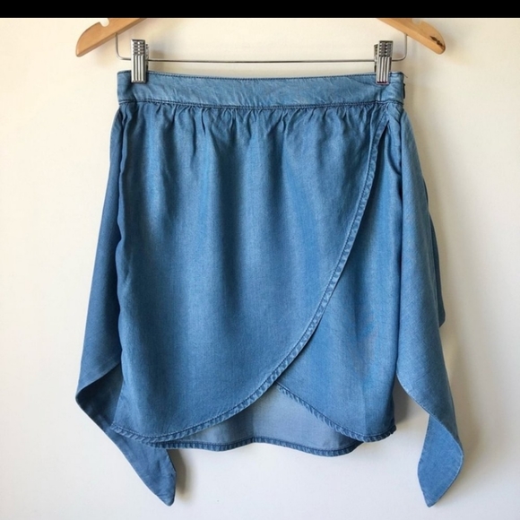 2 for 30$ ☀️ Zara Trafaluc Lyocell Blue Chambray - Picture 3 of 4